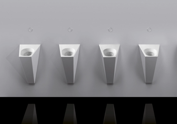 URINAL CRYSTAL - Suspended ceramic urinal by Olympia Ceramica - view 3